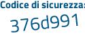 Il Codice di sicurezza è ce continua con 25141 il tutto attaccato senza spazi