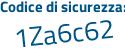 Il Codice di sicurezza è 632 poi f6ac il tutto attaccato senza spazi