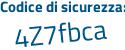 Il Codice di sicurezza è 3 continua con 9b145f il tutto attaccato senza spazi