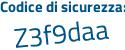 Il Codice di sicurezza è a poi 8188c1 il tutto attaccato senza spazi