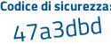 Il Codice di sicurezza è 4142 poi 5Zb il tutto attaccato senza spazi