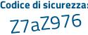 Il Codice di sicurezza è cfb285a il tutto attaccato senza spazi
