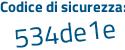 Il Codice di sicurezza è Zf segue 63fcf il tutto attaccato senza spazi