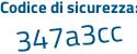 Il Codice di sicurezza è c79d3 continua con 7a il tutto attaccato senza spazi