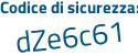Il Codice di sicurezza è 1f362 poi ab il tutto attaccato senza spazi