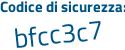 Il Codice di sicurezza è 696 poi 98e4 il tutto attaccato senza spazi