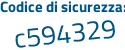 Il Codice di sicurezza è b segue cZ482Z il tutto attaccato senza spazi