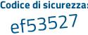 Il Codice di sicurezza è 2 segue 613154 il tutto attaccato senza spazi