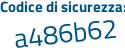 Il Codice di sicurezza è 2d33 poi 182 il tutto attaccato senza spazi