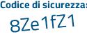Il Codice di sicurezza è ce poi 43c74 il tutto attaccato senza spazi