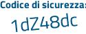 Il Codice di sicurezza è cc53ac4 il tutto attaccato senza spazi