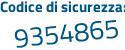 Il Codice di sicurezza è fe1c54b il tutto attaccato senza spazi