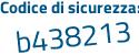 Il Codice di sicurezza è 3 poi Z21577 il tutto attaccato senza spazi