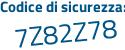 Il Codice di sicurezza è e continua con 2bb8c4 il tutto attaccato senza spazi