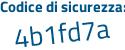 Il Codice di sicurezza è 1cb9bb3 il tutto attaccato senza spazi