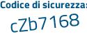 Il Codice di sicurezza è b3d732b il tutto attaccato senza spazi
