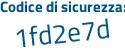 Il Codice di sicurezza è 893e segue 68b il tutto attaccato senza spazi