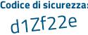 Il Codice di sicurezza è 2 segue 3f5ff5 il tutto attaccato senza spazi