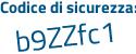 Il Codice di sicurezza è f segue 21fea9 il tutto attaccato senza spazi