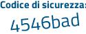 Il Codice di sicurezza è d poi c6f715 il tutto attaccato senza spazi