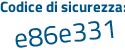 Il Codice di sicurezza è f4c86 poi ec il tutto attaccato senza spazi
