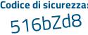 Il Codice di sicurezza è f877 segue dd7 il tutto attaccato senza spazi