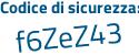 Il Codice di sicurezza è 58c poi 59b2 il tutto attaccato senza spazi