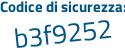 Il Codice di sicurezza è cc poi 4da18 il tutto attaccato senza spazi