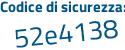 Il Codice di sicurezza è 2 continua con 44f839 il tutto attaccato senza spazi
