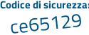 Il Codice di sicurezza è 9377 poi 62b il tutto attaccato senza spazi