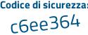 Il Codice di sicurezza è 96 segue 1ffa8 il tutto attaccato senza spazi