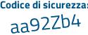 Il Codice di sicurezza è fad5 poi 53c il tutto attaccato senza spazi