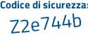 Il Codice di sicurezza è f3b poi 9Z61 il tutto attaccato senza spazi