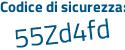 Il Codice di sicurezza è 61Z9a poi 94 il tutto attaccato senza spazi