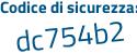 Il Codice di sicurezza è 4d5 poi 816c il tutto attaccato senza spazi
