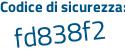 Il Codice di sicurezza è 1 poi 4449cZ il tutto attaccato senza spazi