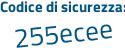 Il Codice di sicurezza è ef28 continua con 841 il tutto attaccato senza spazi