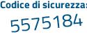 Il Codice di sicurezza è b869 continua con 16a il tutto attaccato senza spazi