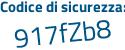 Il Codice di sicurezza è ee41Z19 il tutto attaccato senza spazi