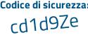 Il Codice di sicurezza è 2 continua con 8Zd3ba il tutto attaccato senza spazi