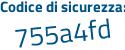 Il Codice di sicurezza è Z24999b il tutto attaccato senza spazi