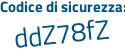 Il Codice di sicurezza è aea431c il tutto attaccato senza spazi