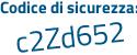 Il Codice di sicurezza è 5ded poi fb3 il tutto attaccato senza spazi