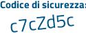 Il Codice di sicurezza è a poi ba54Z5 il tutto attaccato senza spazi