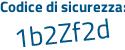 Il Codice di sicurezza è 93692 poi b2 il tutto attaccato senza spazi