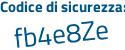 Il Codice di sicurezza è 36b4 poi 4af il tutto attaccato senza spazi