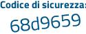 Il Codice di sicurezza è c9f43 segue 9Z il tutto attaccato senza spazi