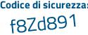 Il Codice di sicurezza è c7e continua con f351 il tutto attaccato senza spazi