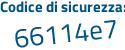 Il Codice di sicurezza è ba8fc2d il tutto attaccato senza spazi