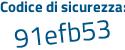 Il Codice di sicurezza è Zf849 poi bf il tutto attaccato senza spazi